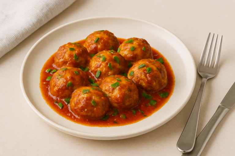 Keto Meatball Casserole